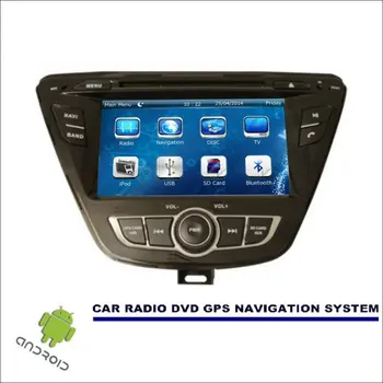 Liorlee Için Hyundai Avante / Elantra 2010-Araba Sistemi Navigasyon CD DVD GPS Oynatıcı Navı Radyo Stereo HD Çekinme / Android