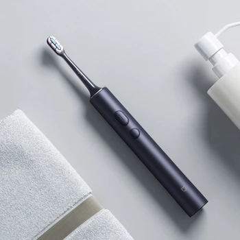2021 Xiaomi Mijia T700 Sonic Elektrikli Diş Fırçası Yetişkin Zamanlayıcı Fırça Akıllı Elektrikli Diş Fırçası IPX7 Su Geçirmez Ev İçin