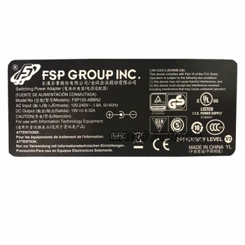 Ince FSP120-ABBN2 FSP Anahtarlama Güç Adaptörü 19 V 6.32 A 120 W FSP120-ABBN3 FSP120-REBN2 Intel NUC6I7KYK X1 laptop şarj cihazı