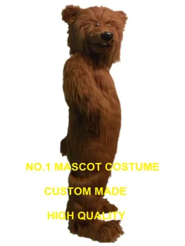 Grizzy ayı maskot kostüm peluş ayı maskot özel karikatür karakter cosplay karnaval kostüm 3001