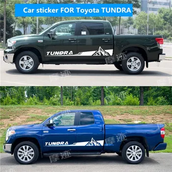 Toyota TUNDRA IÇİN araba çıkartmaları Vücut dış dekorasyon Moda spor özel çıkartması aksesuarları