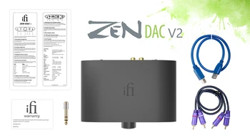 ıFı Zen DAC V2 MQA DEKODER Masaüstü Dijital analog Dönüştürücü ile USB 3.0 RCA-Ses Sistemi Yükseltme Hifi Müzik DAC AMP