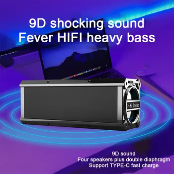 Uzaktan kumanda bluetooth hoparlör harici hoparlör taşınabilir kablosuz hoparlör stereo taşınabilir mikrofon 120 W