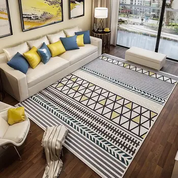 LIU halı oturma odası sehpa odası ıçin moda halı basit modern yatak odası başucu dikdörtgen tatami kanepe yumuşak halı özel