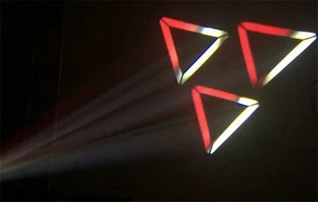 Yeni icat 60 W LED hareketli kafa ışık 3 yüz prizma spot ışık rotasyon Gobo fonksiyonu ile DJ disko sahne için