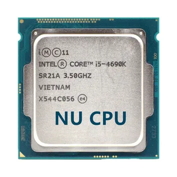 Intel Core i5-4690K i5 4690 K İ5 4690 K 3.5 GHz Dört Çekirdekli Dört İplik 88 W 6 M CPU İşlemci LGA 1150