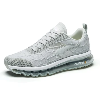 ONEMIX erkek koşu ayakkabıları Nefes Hommes Spor Chaussures De Ders Açık Atletik Yürüyüş Sneakers Artı Boyutu 35-47 Ayakkabı