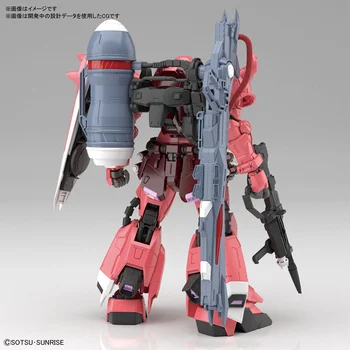 Stokta Orijinal Kırmızı MG 1/100 MG Cep Takım Gundam Destiny ZGMF-1000 / A1 Topçu ZAKU Savaşçı Lunamaria Hawke Özel Model Oyuncaklar