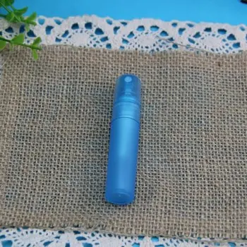 Ücretsiz Kargo 120 adet / grup 10 ml PP Renkli Plastik Doldurulabilir Parfüm Mini Sprey Şişeleri Örnek Atomizer Parfüm Parfüm Şişeleri
