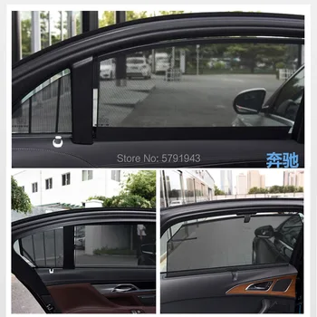 Hyundai ix35 2018-2020 Araba Pencereleri Manyetik kumaş Güneş Gölge UV Işını Engelleme Örgü araba pencere gölgeliği