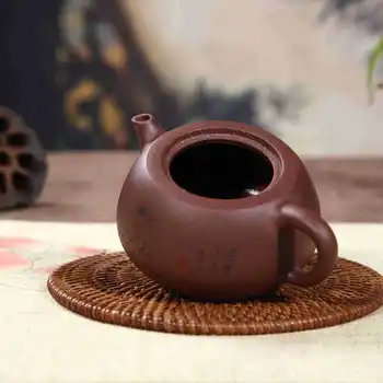 Yixing tüm el yapımı kung fu çay seti mor kil bar tarafından tavsiye edilir iyi ona bir çaydanlık taahhüt vermek