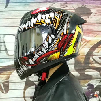 Motosiklet kask tam yüz kask moto yarış kask kasko motociclistas capacete NOKTA