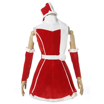 Oyun NEKOPARA Cosplay Kostümleri Noel vanilya chocolat Cosplay Kostüm Elbise Noel Takım Elbise Anime Kadın Cosplay Elbiseler