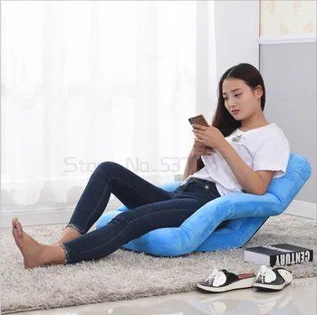 Tatami katlanabilir tek kişi küçük kanepe yurt yatak bilgisayar arka sandalye yüzen pencere sandalye