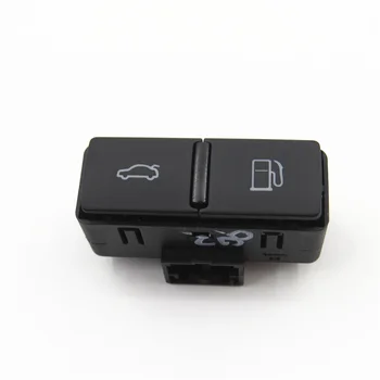 1 Adet Siyah Yüksek Kalite Araba Gövde Yakıt Flap Yayın Kontrol Anahtarı Düğmesi Için A8 S8 Quattro 2003-2010 4E0959831 4E0 959 831
