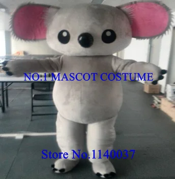 Anime Cosplay Kostümleri Yeni Sevimli Koala Maskot Kostüm Karikatür Karakter Sevimli Koala Tema Mascotte süslü elbise Kitleri için Okul