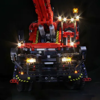 Led ışıkları için Uyumlu Set 42082 teknik engebeli arazi vinci 2 in 1 ağır kamyon Erkek kız yapı taşı oyuncak