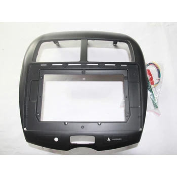 2 din Araba radyo Merkezi Stereo Ses Radyo DVD GPS Plaka Paneli Çerçeve Fasya Değiştirme İçin Mitsubishi ASX 2013 Dash Kiti