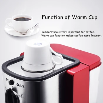 JRM0277 Ev Espresso Kahve Makinesi İtalyan Ev Yarı Otomatik Mini Ticari Buhar Tipi Kahve Makinesi Sıcak Satış 220 V
