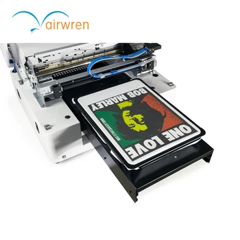 Yüksek Çözünürlüklü A3 Mürekkep Püskürtmeli T-shirt Printer3D Kabartmalı Görüntü Kumaş Baskı Makinesi tavsiye