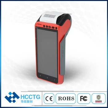 PDA POS 58mm Bluetooth Termal Makbuz Yazıcı 4G WiFi Mobil Sipariş POS Terminali HandheldFree APPChile SII E-Boleta