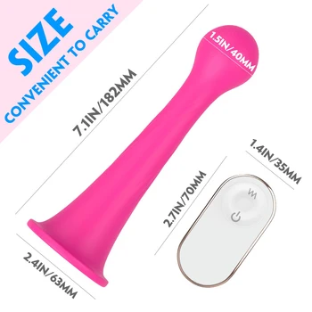Seks Vibratörler Kablosuz Uzaktan Kumanda Vibratör Vantuz Anal Plug G-spot Vajinal Anal Stimülasyon Seks çiftler için oyuncaklar