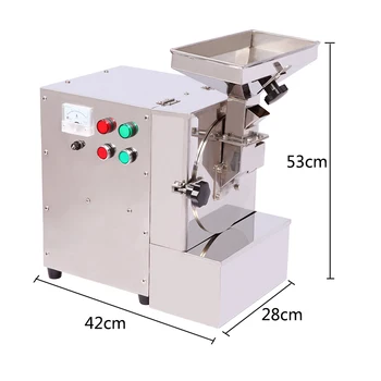 XL-910 Gres Gıda Kırıcı Ticari Susam Fıstık Badem Çok fonksiyonlu Paslanmaz Çelik Taşlama Makinesi