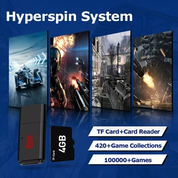 4G TF Kart Oyunu Kaynak İndirme Bağlantısı Ve Hyperspin Sistemi 100.000'den Fazla Oyun, PS4/PS3/WİİU/SS/N64 için Uygun