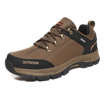 Erkekler yürüyüş ayakkabıları Sonbahar Kış Yüksek Kalite Marka Açık Erkek Spor Trekking Dağ Botları Su Geçirmez Tırmanma spor ayakkabıları