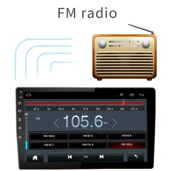 9 İnç Dokunmatik Ekran Multimedya Bluetooth Müzik Radyo Mp5 Cd Dvd Araba Video Oynatıcı için Akıllı 11-15