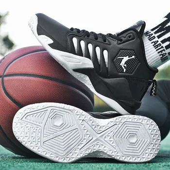 Erkek Jordan basketbol ayakkabıları Spor Eğitim Atletik Sneakers Nefes Yastıklama Kaymaz Giyilebilir Spor
