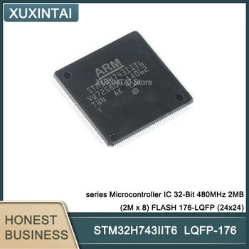 10 Adet / grup STM32H743IIT6 STM32H serisi Mikrodenetleyici IC 32-Bit 480 MHz 2 MB (2 M x 8) FLAŞ 176-LQFP (24x24)