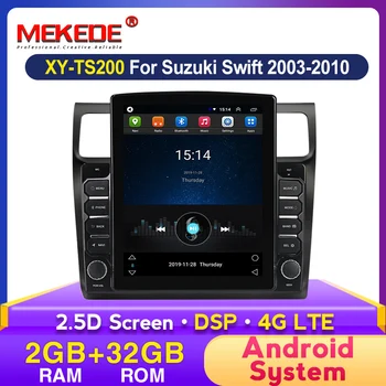 ÜST! Tesla 2 din Android Araba DVD oynatıcı Suzuki Swift 2003-2010 için Araba Radyo Multimedya Oynatıcı GPS Navigasyon BT WIFI carplay